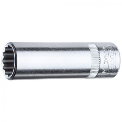 1965425 D 20 L 3/8AF Головка торцевая 1/4", профиль UD, удлиненная 3/8" GEDORE