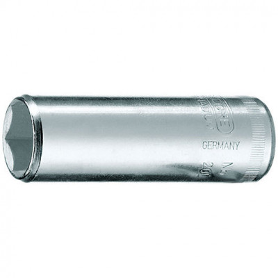 6193610 20 L 1/2AF Головка торцевая 1/4" удлиненная, шестигранная 1/2" GEDORE