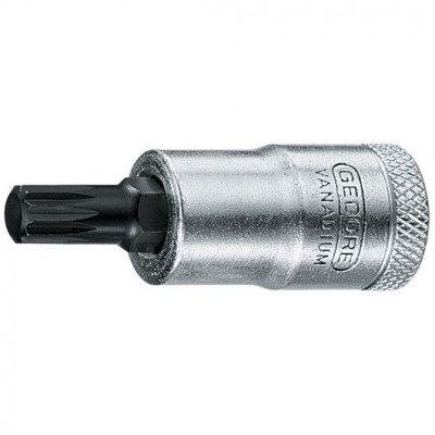 6242170 INX 30 5 Головка торцевая с отверточной вставкой 3/8" XZN M5 GEDORE