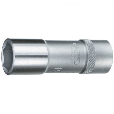 2300613 19 L 34 Головка торцевая 1/2" удлиненная, шестигранная 34 мм GEDORE